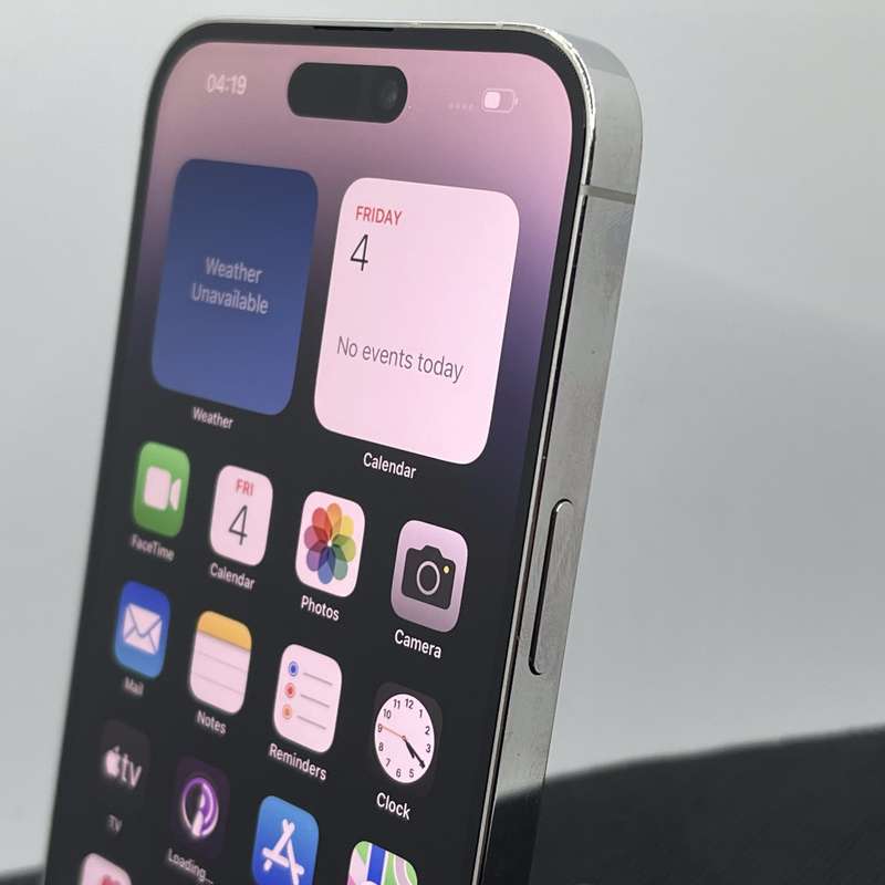 Apple iPhone 14 Pro Max 128GB Silver (12 Month Warranty)