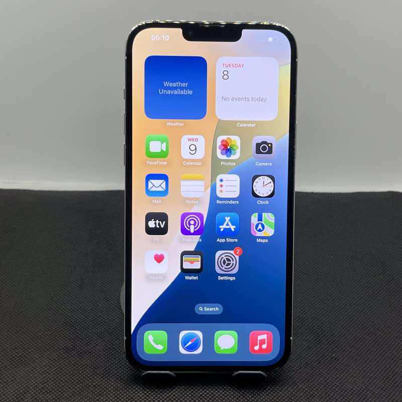 Apple iPhone 13 Pro Max 128GB Silver (12 Month Warranty)