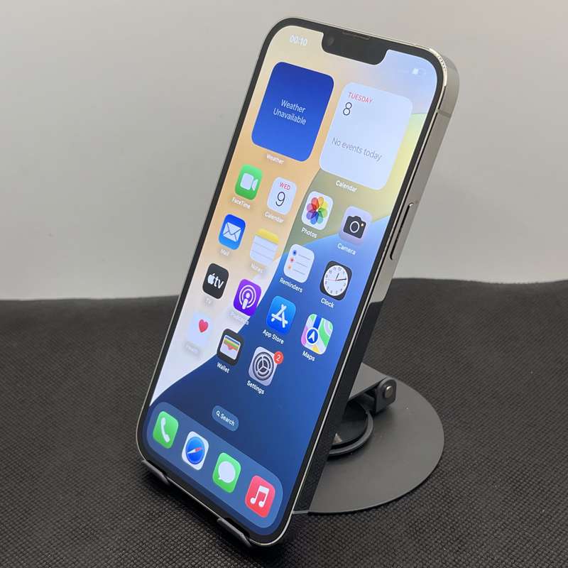 Apple iPhone 13 Pro Max 128GB Silver (12 Month Warranty)
