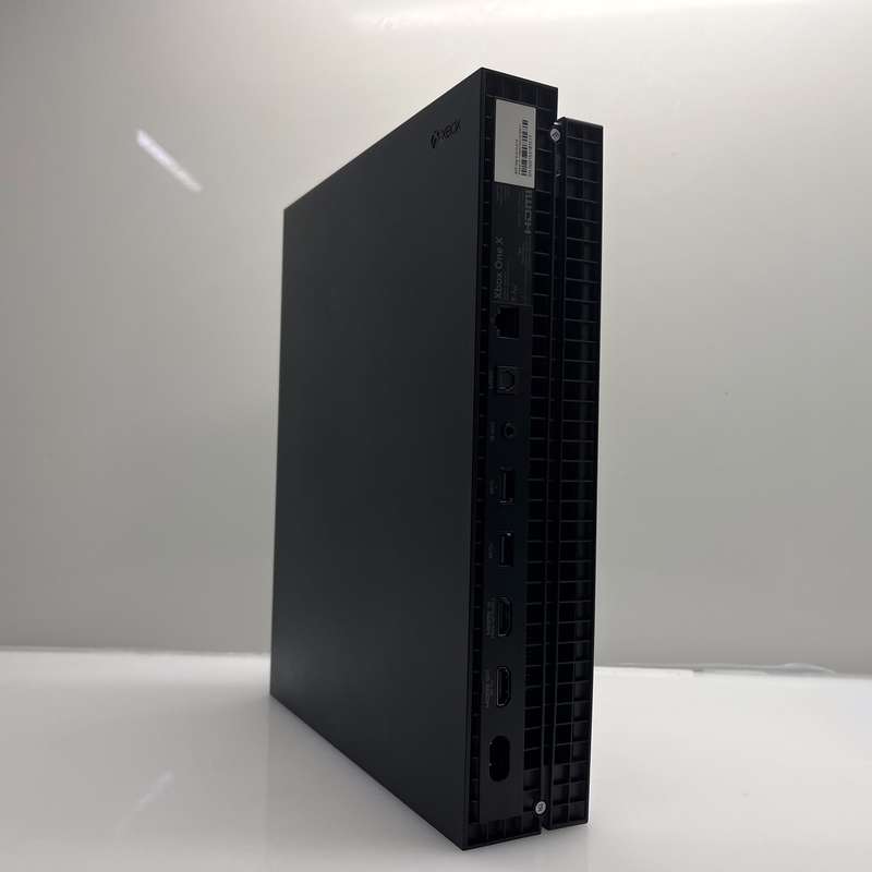 MicrosoftXbox One X Black 1TB + 1 Power Cable + 1 HDMI Cable (3 Month Warranty)