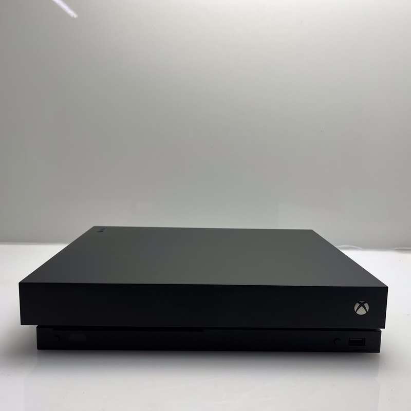 MicrosoftXbox One X Black 1TB + 1 Power Cable + 1 HDMI Cable (3 Month Warranty)
