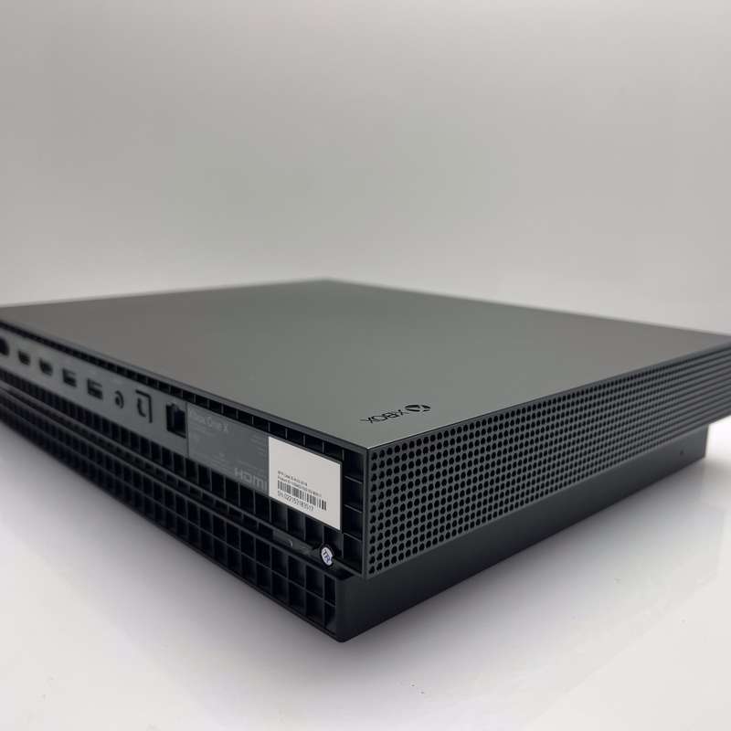 MicrosoftXbox One X Black 1TB + 1 Power Cable + 1 HDMI Cable (3 Month Warranty)
