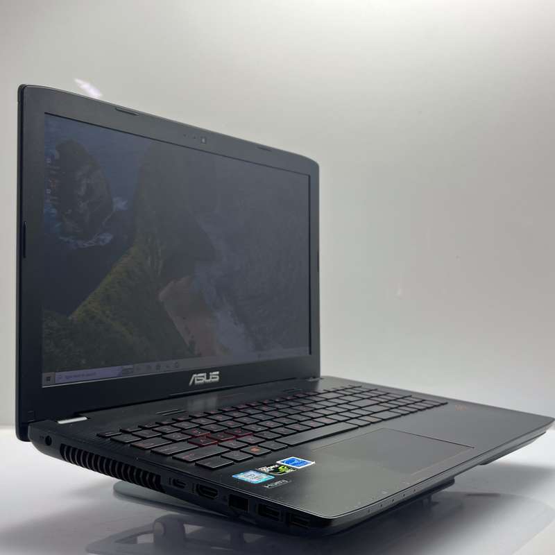 Asus GL552V 6th Gen "Core i7" 2.60GHz 16GB RAM 128GB SSD And 1TB HDD Black (3 Month Warranty)