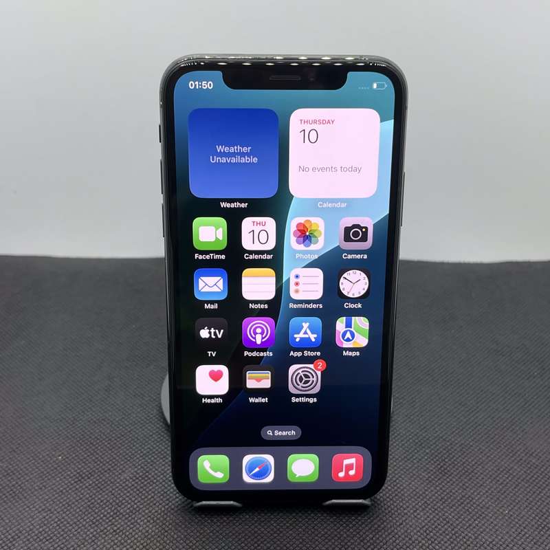Apple iPhone XS 256GB Space Gray - No Face ID And Cracked Camera Lens