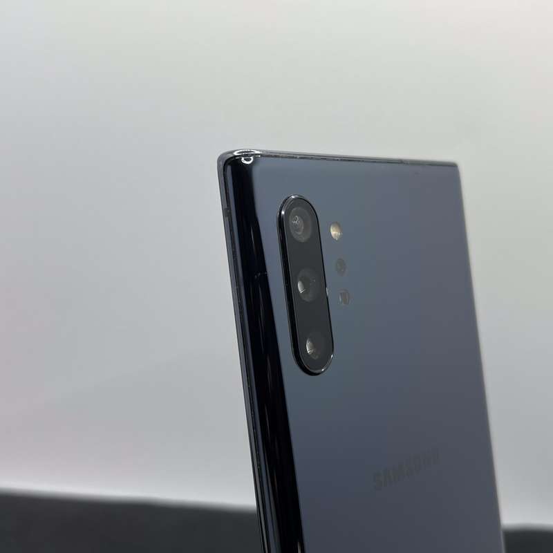 Samsung Galaxy Note 10 Plus 256GB Aura Black - Chipped Screen And LCD Burn