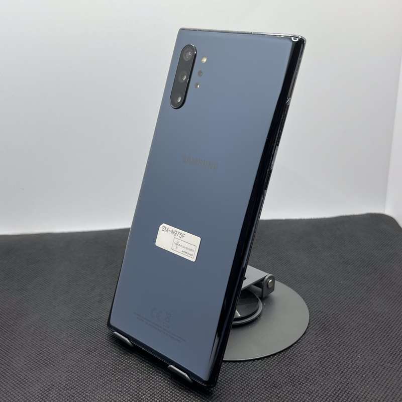 Samsung Galaxy Note 10 Plus 256GB Aura Black - Chipped Screen And LCD Burn