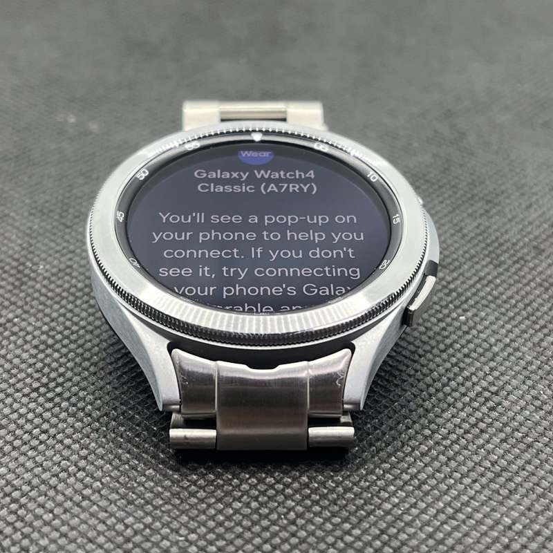 Samsung Galaxy Watch 4 Classic 46mm LTE Silver - With Steel Straps