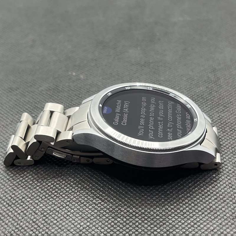 Samsung Galaxy Watch 4 Classic 46mm LTE Silver - With Steel Straps
