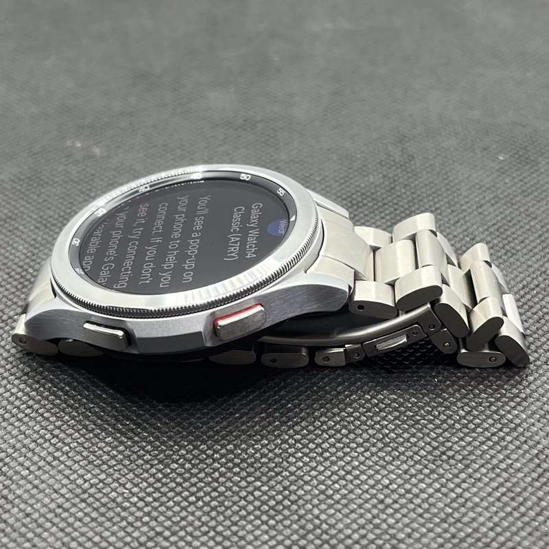 Samsung Galaxy Watch 4 Classic 46mm LTE Silver - With Steel Straps