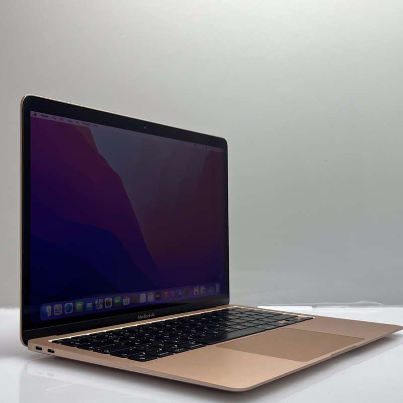 MacBook Air M1 13-Inch 8GPU/7CPU 8GB RAM 256GB SSD (2020) Gold (12 Month Warranty) - Bent C...