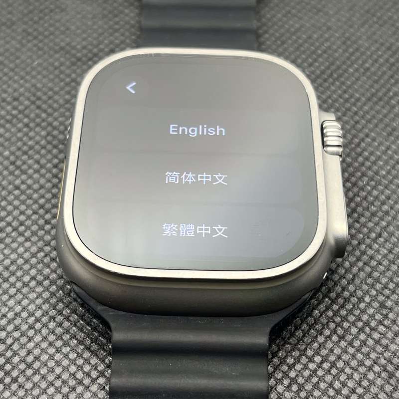 Apple Watch Ultra 49mm LTE Natural Titanium (12 Month Warranty)  With Black Straps