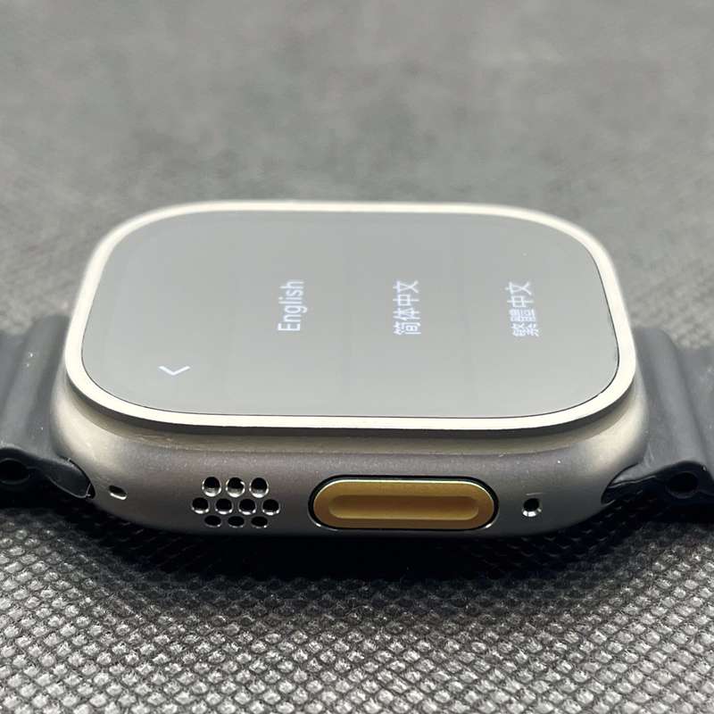 Apple Watch Ultra 49mm LTE Natural Titanium (12 Month Warranty)  With Black Straps