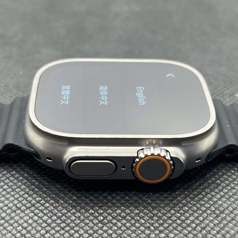 Apple Watch Ultra 49mm LTE Natural Titanium (12 Month Warranty)  With Black Straps