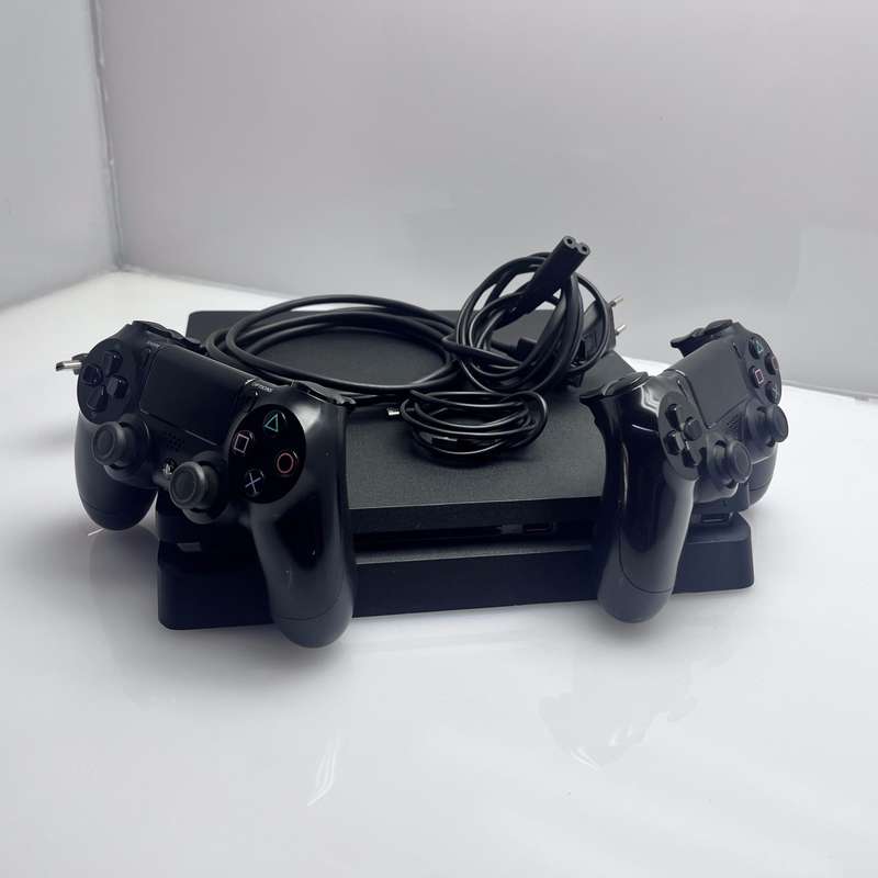 Playstation 4 Slim 1TB Black + 2 Controllers + HDMI Cable + Power Cable (3 Month Warranty)