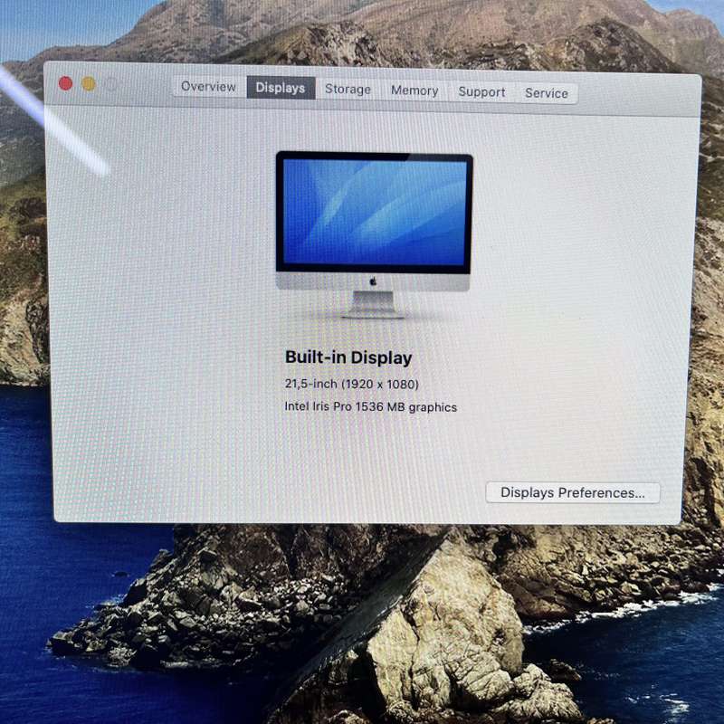 Apple iMac 21.3-Inch "Core i5" (Late 2013) 8GB RAM 1TB HDD Silver (6 Month Warranty)
