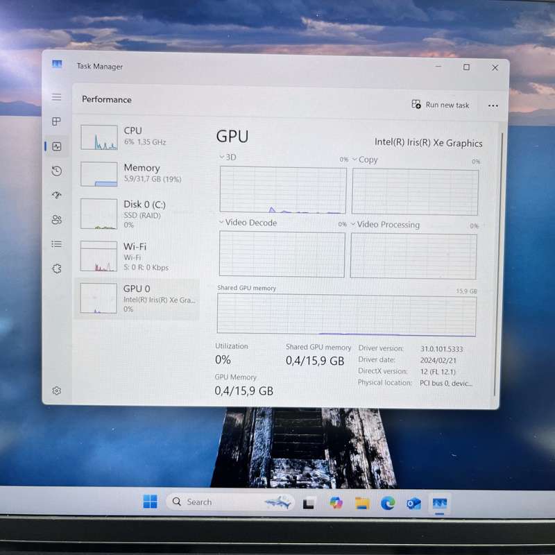 Dell Vostro 15 5510 32GB RAM 512GB SSD Silver (3 Month Warranty)