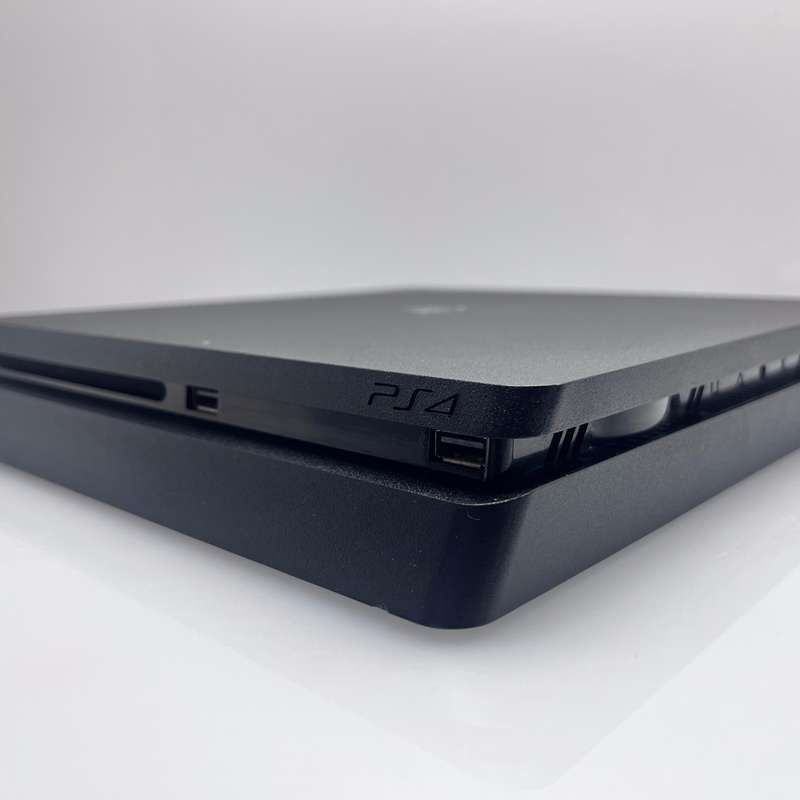 PlayStation 4 Slim Black  500GB + 1 Controller + HDMI Cable + Power Cable (3 Month Warranty)