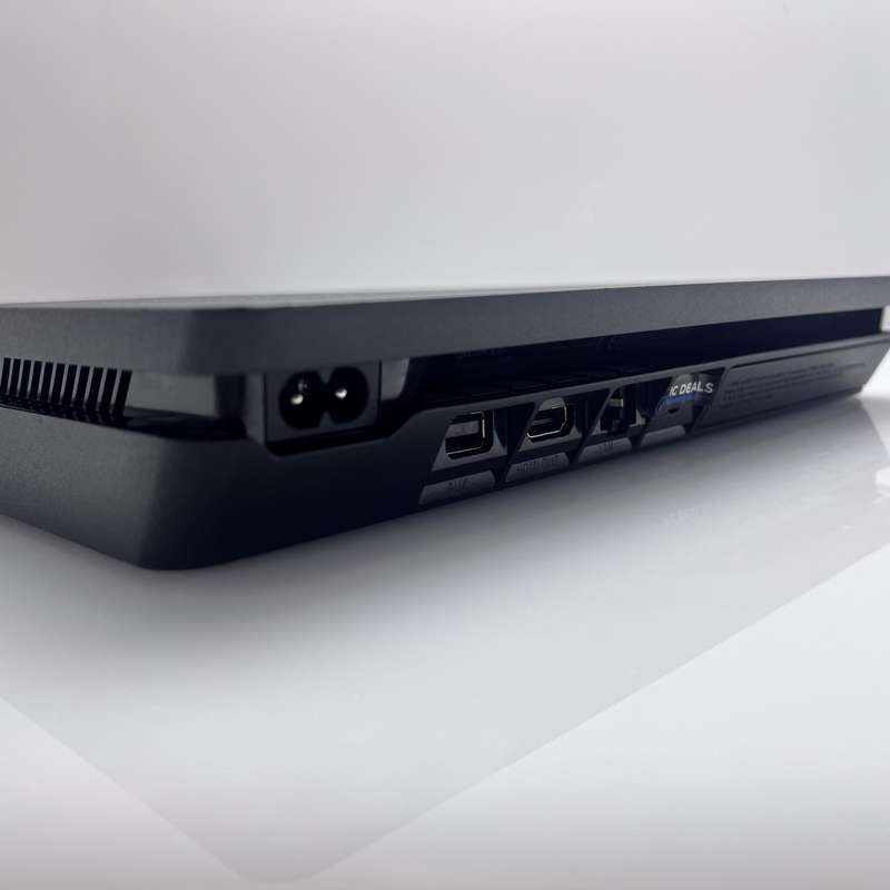 PlayStation 4 Slim Black  500GB + 1 Controller + HDMI Cable + Power Cable (3 Month Warranty)