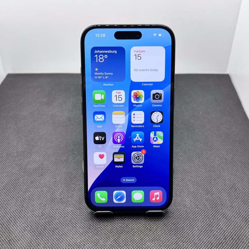 Apple iPhone 16 128GB Black Titanium (12 Month Warranty) - Mint Condition