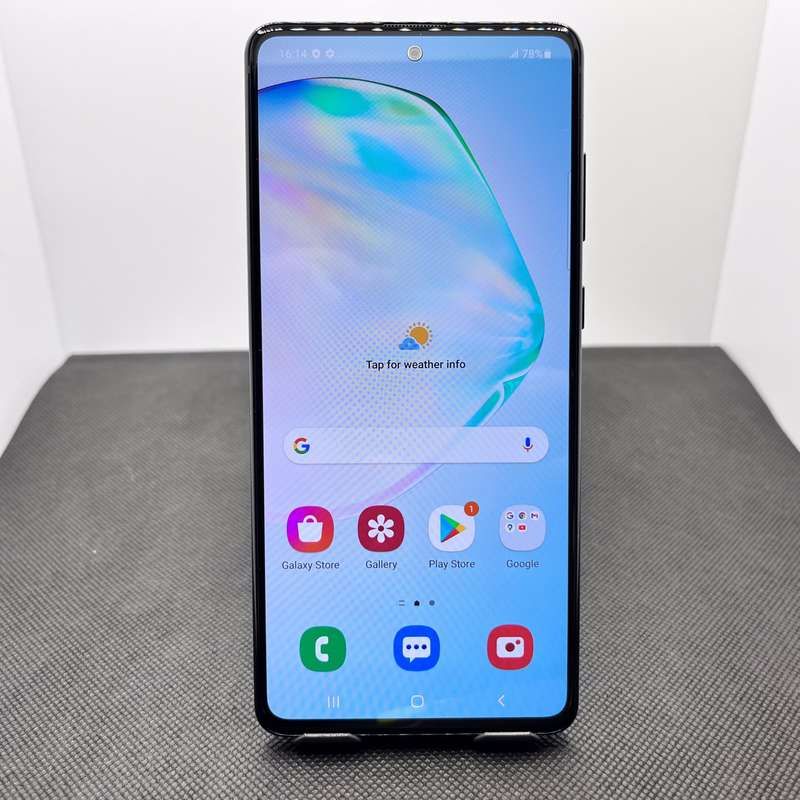 Samsung Galaxy Note 10 Lite 128GB Aura Black (3 Month Warranty)