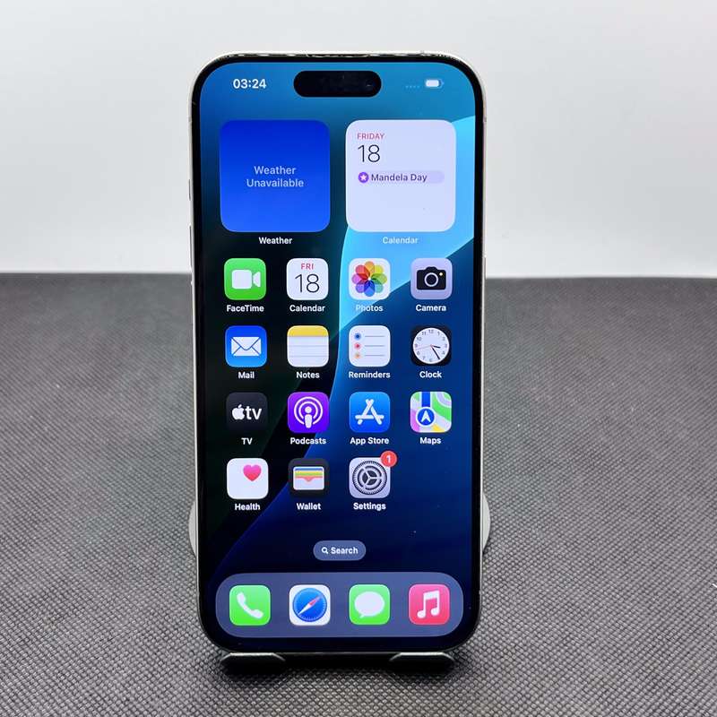Apple iPhone 15 Pro 256GB Natural Titanium (12 Month Warranty)