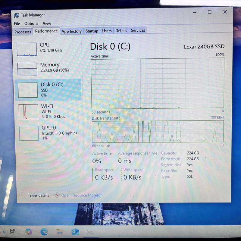 HP 14-am006ni 4GB RAM 240GB SSD Grey (3 Month Warranty) - Damaged Casing