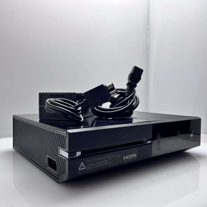Xbox One 500GB Black + HDMI Cable + Power Cable (3 Month Warranty)