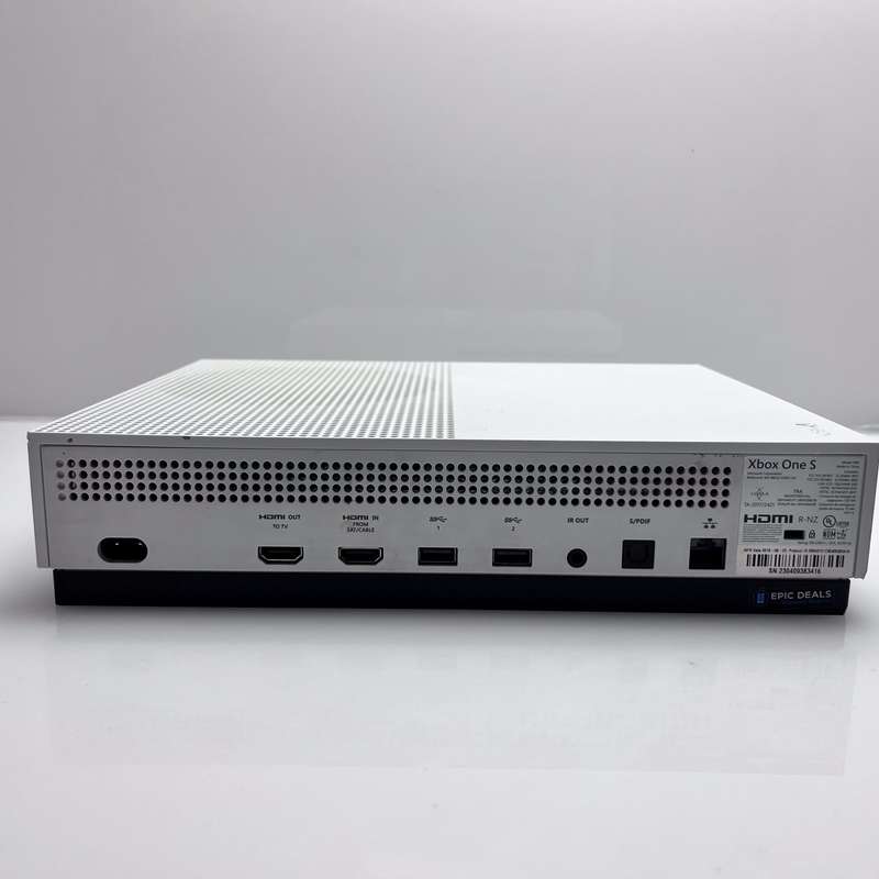 Xbox One S 1 TB White + HDMI Cable + Power Cable (3 Month Warranty)