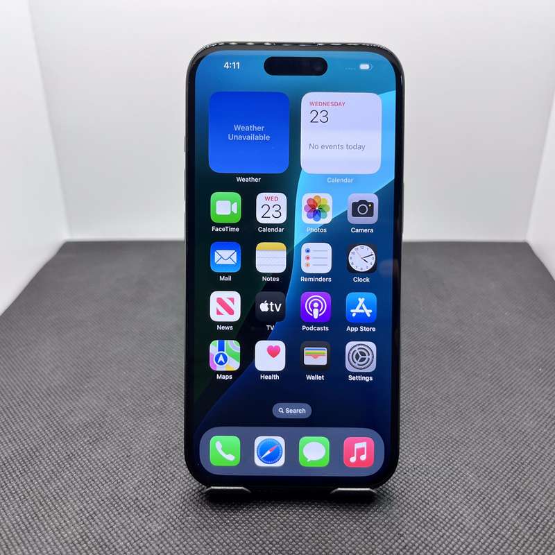 Apple iPhone 15 256GB Black Titanium (12 Month Warranty)