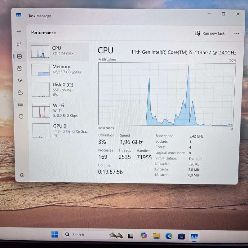 Dell Vostro 15 3510 "Core i5" 16GB RAM 256GB SSD Grey - Faulty Battery