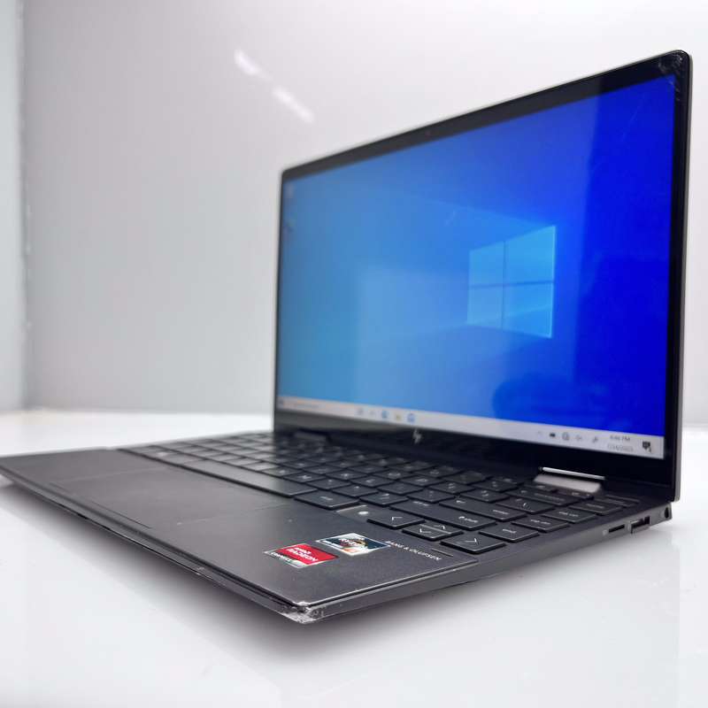 HP Envy x360 Convertible 13-ay1005ni Ryzen 5 2.30 GHz 8GB RAM 512GB SSD Cracked Screen Black