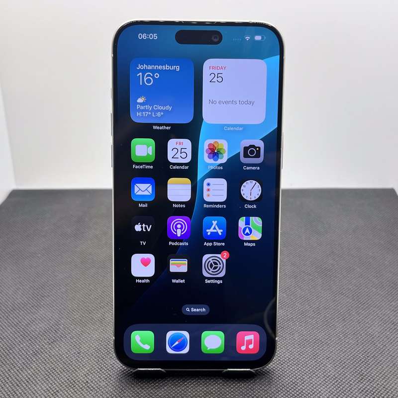 Apple iPhone 15 Pro Max White Titanium (12 Month Warranty)