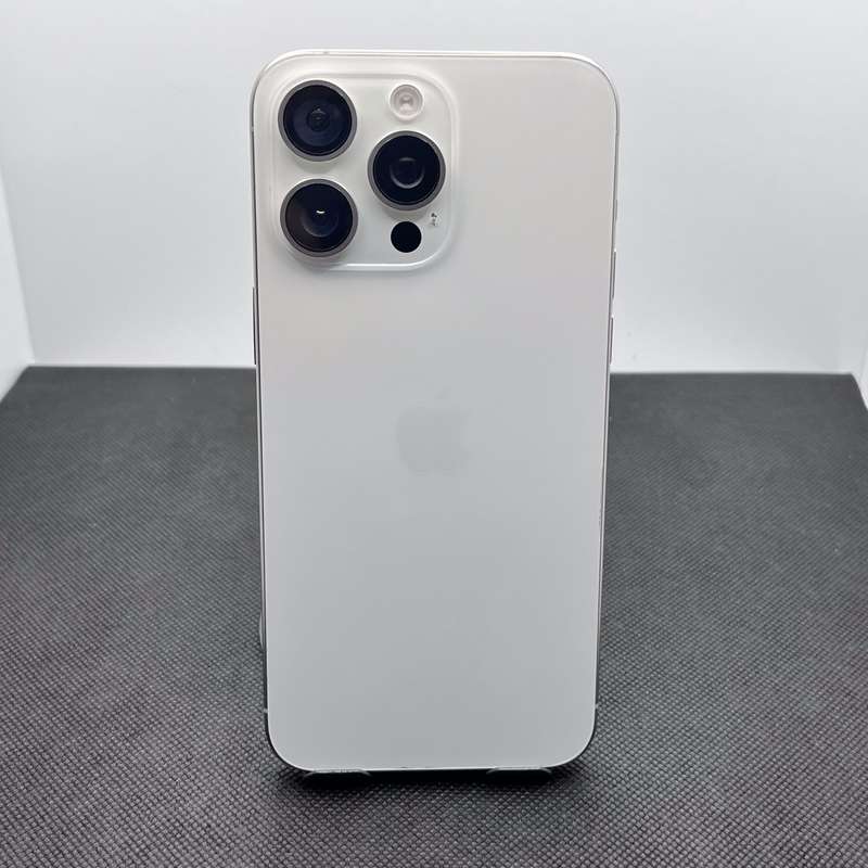 Apple iPhone 15 Pro Max White Titanium (12 Month Warranty)