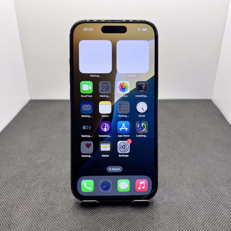 Apple iPhone 15 128GB Titanium Black (12 Month Warranty)