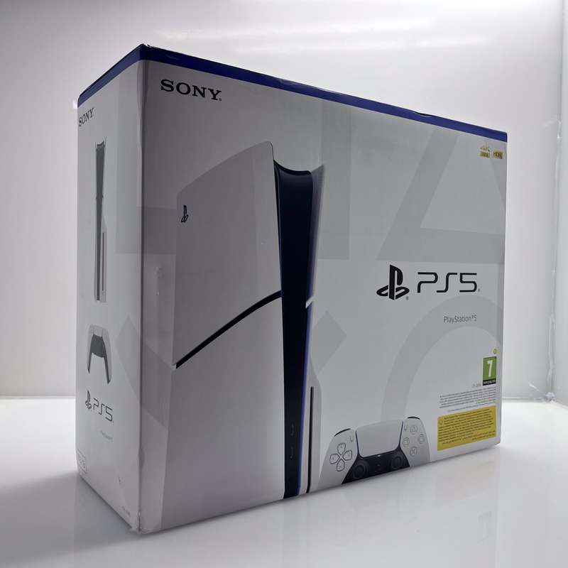 Playstation 5 Slim Physical Edition 1TB White -  + 3  Games