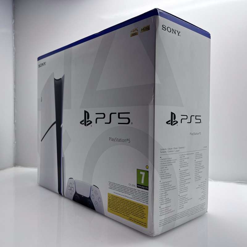 Playstation 5 Slim Physical Edition 1TB White -  + 3  Games