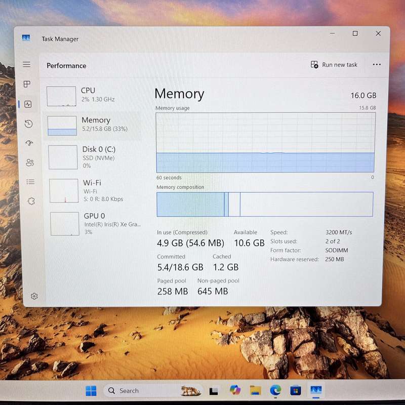 HP Pavillion 15-dw1016ni 16B RAM 1TB NVMe SSD Silver (3 Month Warranty)