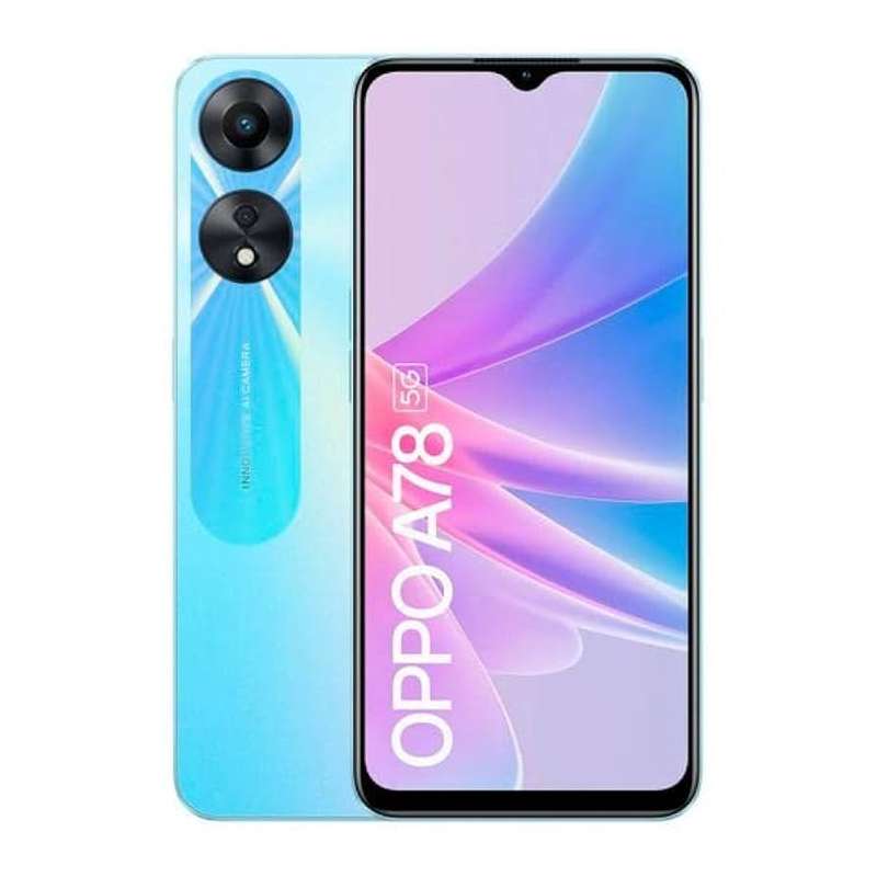 Oppo A78 128GB Dual Sim Glowing Blue (3 Month Warranty)  Mint Condition