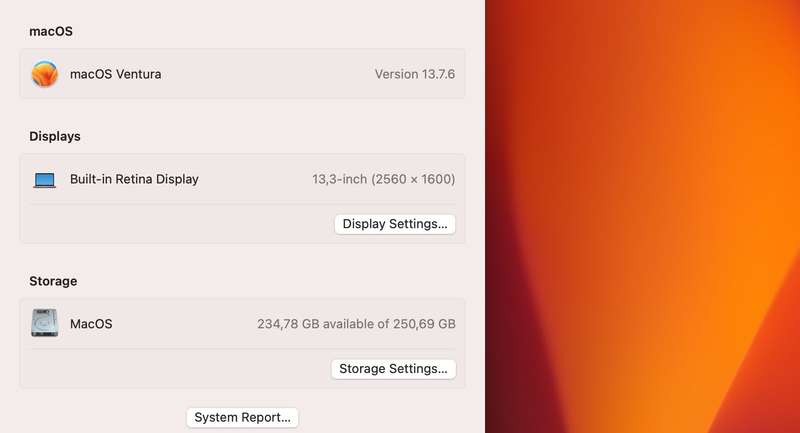 Apple MacBook Air 13-Inch Core i3 1.1 GHz (Scissor, 2020) 8GB RAM 256GB SSD Rose Gold (6 Mo...