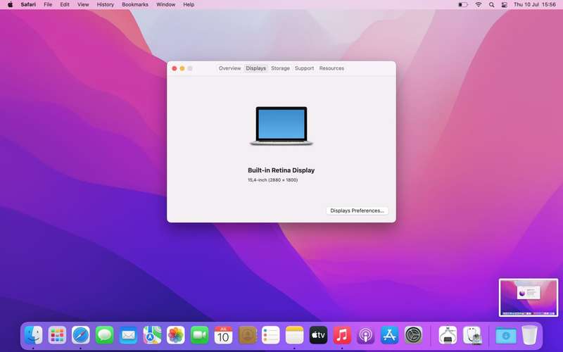 Apple MacBook Pro 15-Inch Core i7 2.5GHz (Mid 2015) 16GB RAM 512GB SSD Silver (3 Month Warr...
