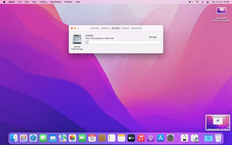 Apple MacBook Pro 15-Inch Core i7 2.5GHz (Mid 2015) 16GB RAM 512GB SSD Silver (3 Month Warr...