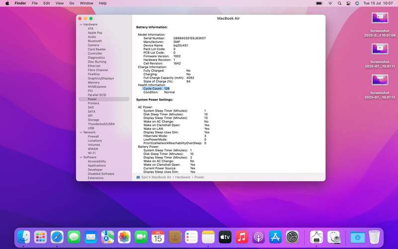 MacBook Air "Core i5" 13-Inch (2018) 8GB RAM 256GB SSD Space Grey (3 Month Warranty)