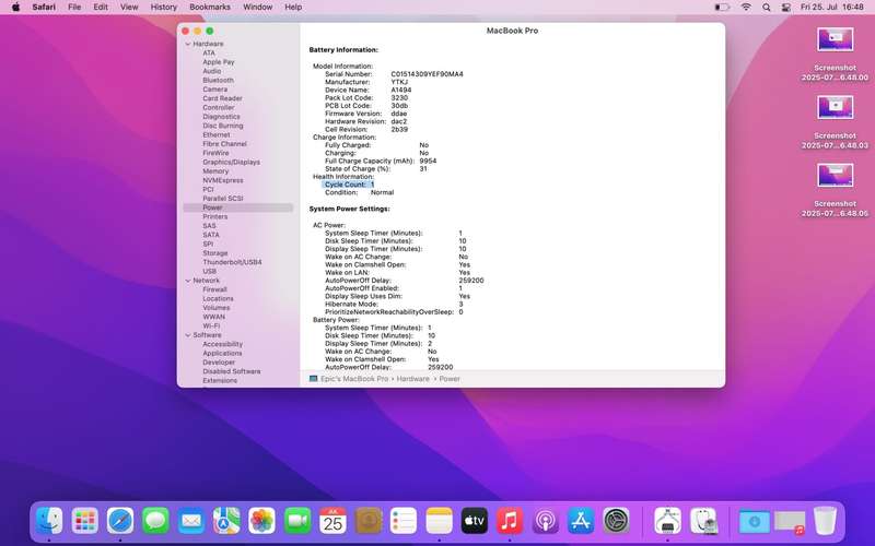 MacBook Pro "Core i7" 15-15 Inch (Mid 2015) 16GB RAM 512GB SSD Silver (6 Month Warranty)