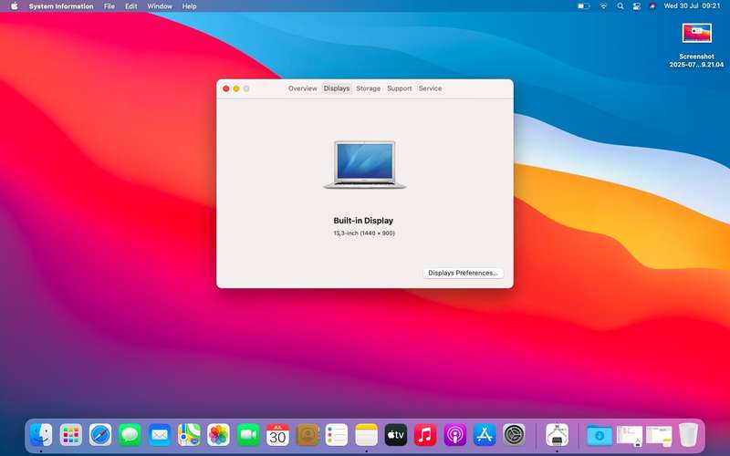 Apple MacBook Air 13-inch Core i5 1.6GHz (Early 2015) 8GB RAM 128GB SDD Silver