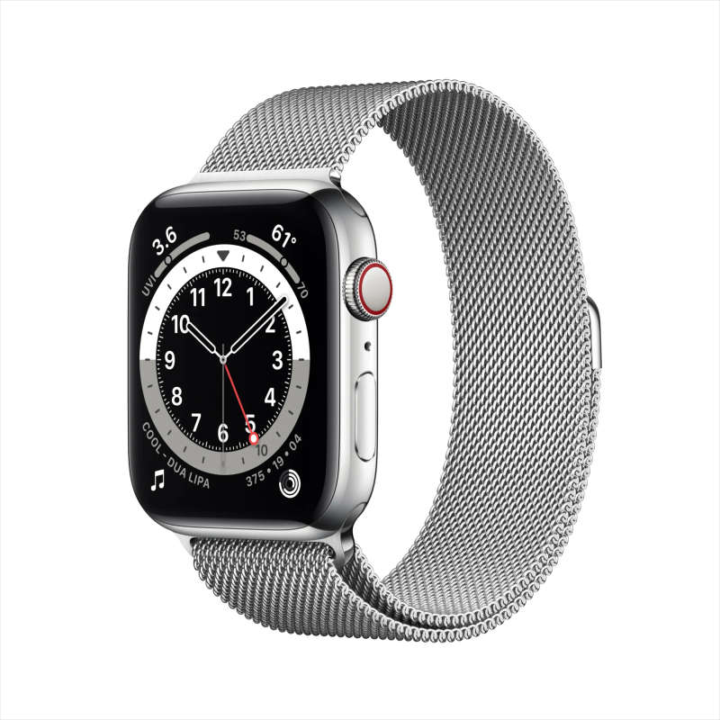Apple Watch Series 6 40mm LTE Silver Stainless Steel (3 Month Warranty)