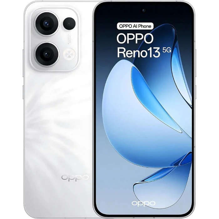 Oppo Reno 13 512GB Dual Sim Plume White (6 Month Warranty) - Mint Condition