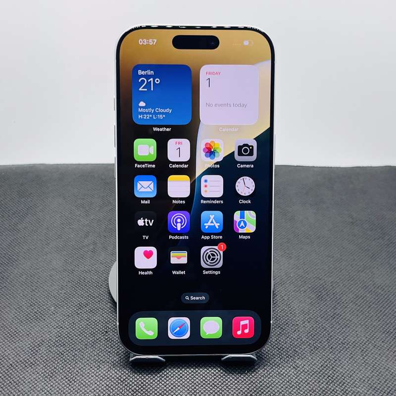 Apple iPhone 16 Pro 256GB White Titanium (10 Year Warranty) - Mint Condition