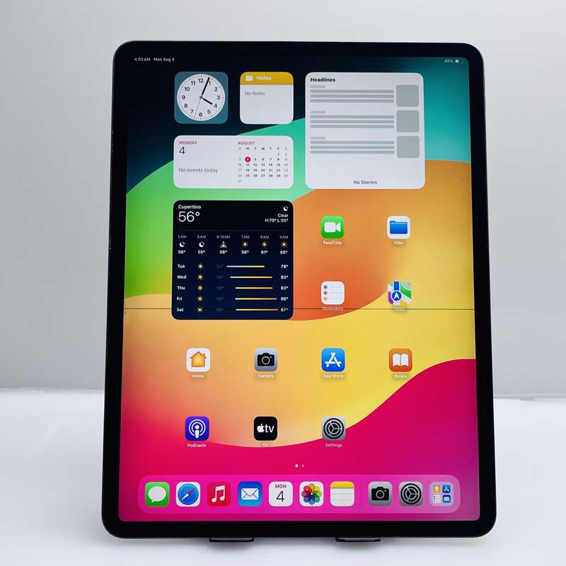 Apple iPad Pro 12.9 3rd Gen (Wifi Only) 64GB Space Grey - No Face ID And Screen Damage