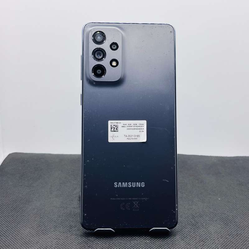 Samsung Galaxy A73 128GB Dual Sim Awesome Gray (3 Month Warranty) - Minor LCD Burn