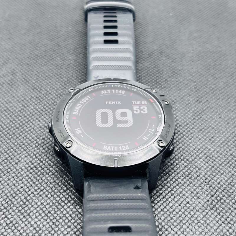 Garmin Fenix 6 Pro Black (6 Month Warranty) - Chipped Screen